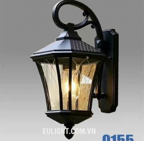 Đèn vách  đen size 230 VNT0155